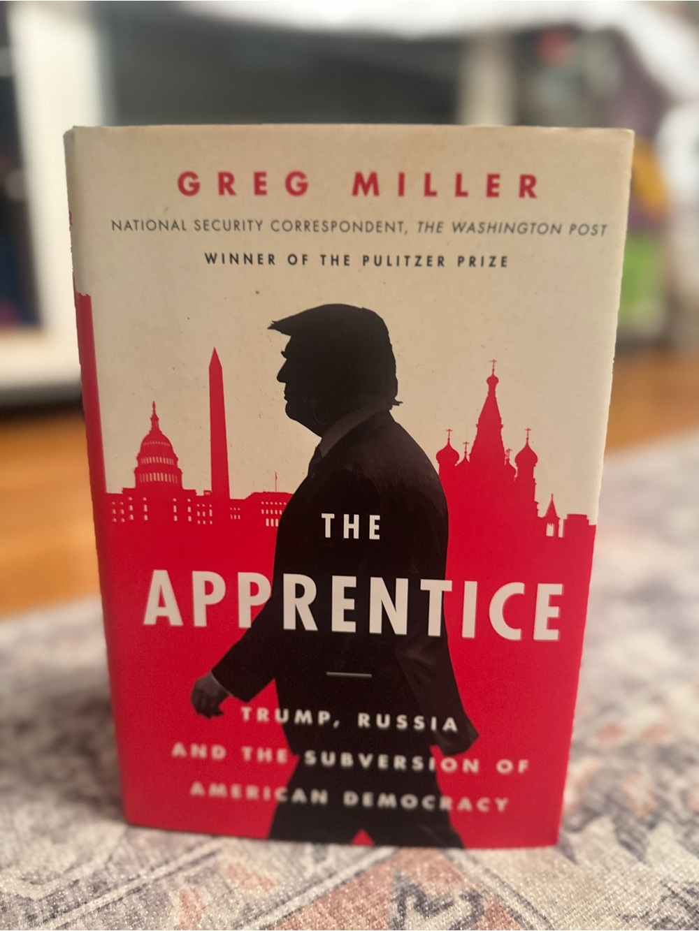 Greg Miller The Apprentice Hardcover Book - Red & Black